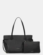 GIANNI CHIARINI Кожена чанта VIOLETTE в черно BS.11285.RNGDBL.T.U.