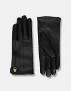 GIANNI CHIARINI ръкавици дамски от кожа черни GN.GL2022