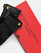 GIANNI CHIARINI ръкавици дамски от кожа черни GN.GL2022