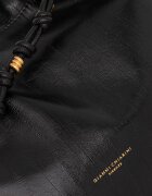 GIANNI CHIARINI шопинг чанта дамска от кожа MORGANA черна BS 12260 EEL