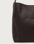 GIANNI CHIARINI шопинг чанта дамска от кожа SIENNA кафява BS.11787.RNGDBL.T.U.