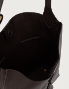 GIANNI CHIARINI шопинг чанта дамска от кожа SIENNA кафява BS.11787.RNGDBL.T.U.