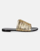 Giuseppe Zanotti чехли дамски от кожа златни