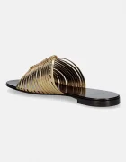 Giuseppe Zanotti чехли дамски от кожа златни