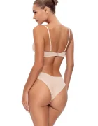 god save queens бикини тип бразилиана дамски SECOND SKIN PANTY CHEEKY бежови GSQ-135-121