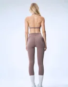 god save queens клин дамски HIGH-WAISTED LEGGING кафяв GSQ-144-353