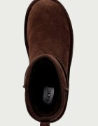 GOE боти дамски от кожа кафяви UU2N4300 DK.BROWN