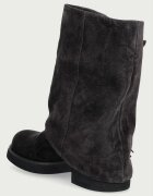 GOE боти дамски от велур черни UU2N4108 BLACK