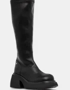 GOE Ботуши в черно с дебел ток с лека изолация OO2N4404 BLACK