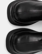 GOE Ботуши в черно с дебел ток с лека изолация OO2N4404 BLACK