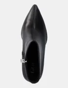 GOE Кожени боти в черно с тънък ток OO2N4208 BLACK