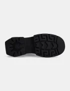 GOE Кожени кубинки в черно с платформа OO2N4119 BLACK