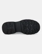 GOE Кожени кубинки в черно с платформа с лека изолация SS2N4164 BLACK