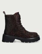 GOE кубинки дамски от велур кафяви UU2N4116 BROWN