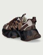 GOE маратонки дамски кафяви с платформа UU2N4908 BROWN