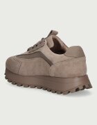 GOE маратонки дамски от велур бежови с платформа UU2N4900 TAUPE
