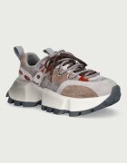 GOE маратонки дамски от велур сиви с платформа UU2N4014 GREY