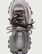 GOE маратонки дамски от велур сиви с платформа UU2N4014 GREY