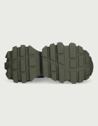 GOE маратонки дамски от велур зелени с платформа UU2N4015 GREEN
