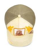 Goorin Bros Шапка с козирка Facheun в жълто с апликация 101-2129