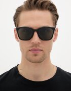 Gucci квадратни слънчеви очила мъжки черни GG2080SK