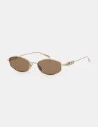 Gucci Слънчеви очила в златисто GG1802S
