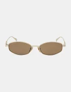 Gucci Слънчеви очила в златисто GG1802S