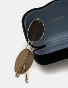 Gucci Слънчеви очила в златисто GG1802S