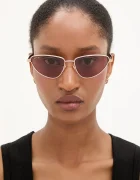 Gucci Слънчеви очила в златисто GG1879S