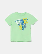 GUESS Бебешка памучна тениска