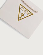 GUESS бебешки гащеризон за спане от памук бял P6BG05 K5982