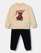 GUESS Бебешки памучен спортен комплект в бежово H5YI00 KAX74