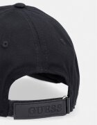 GUESS бейзболна шапка мъжка от памук MILANO черна AM9655 COT01