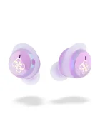 GUESS Безжични слушалки Iridescent 4G Printed Logo в лилаво