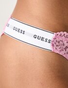 GUESS бикини тип бразилиана дамски от дантела BELLE розови O3RE08 KBBT0
