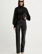 GUESS Блуза AUDRINE дамска в черно с десен W5BH84 W3022