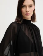 GUESS Блуза AUDRINE дамска в черно с десен W5BH84 W3022