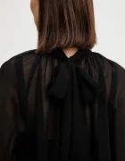 GUESS Блуза AUDRINE дамска в черно с десен W5BH84 W3022
