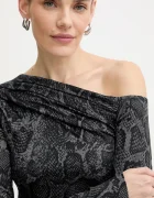 GUESS Блуза с дълги ръкави ANITA дамска в сиво W5BP08 K1492