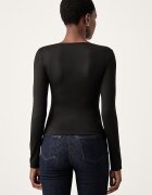 GUESS блуза с дълги ръкави дамска CAMRYN черна W6BP27 K6288