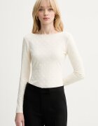 GUESS Блуза с дълги ръкави NADENE в бежово W6RP46 KA660