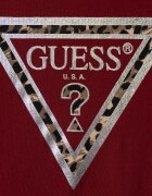 GUESS блуза с дълги ръкави за деца от памук бордо J6BI02 K5771