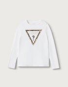 GUESS блуза с дълги ръкави за деца от памук бяла J6BI02 K5771