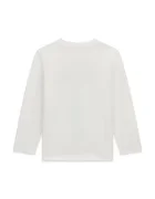 GUESS блуза с дълги ръкави за деца от памук бяла N6BI04 K5854
