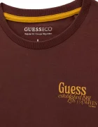 GUESS блуза с дълги ръкави за деца от памук кафява L6BI19 K5745