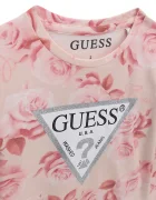 GUESS блуза с дълги ръкави за деца от памук с еластан розова K6BI07 K5805