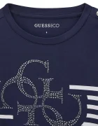 GUESS блуза с дълги ръкави за деца тъмносиня J6BI22 K5819