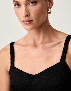 GUESS блуза с презрамки дамска от дантела KATRINA черна W6YP36 K4405