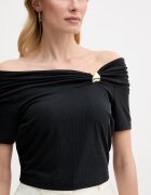 GUESS Блуза женска с модал BRIGITTE черна W6GP12 K2935