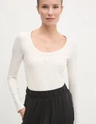 GUESS боди дамско от памук с еластан COLETTE бежово V4YP07 J1314